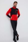 Спортивна кофта The North Face Glacier Pro колір червоний візерунок