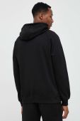 Кофта Fila чоловіча колір чорний з капюшоном однотонна (3030585)