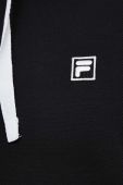 Кофта Fila чоловіча колір чорний з капюшоном однотонна (3030585)
