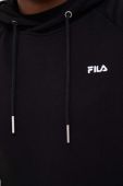 Кофта Fila чоловіча колір чорний з капюшоном однотонна (3027459)