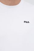 Кофта Fila чоловіча колір білий однотонна