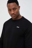 Кофта Fila чоловіча колір чорний однотонна