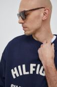 Кофта Tommy Hilfiger чоловіча колір синій з аплікацією (2983611)
