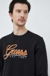 Кофта Guess чоловіча колір чорний з аплікацією (3008482) Кофта Guess чоловіча колір чорний з аплікацією (3008482)