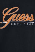 Кофта Guess чоловіча колір чорний з аплікацією (3008482)