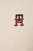 Кофта Tommy Hilfiger чоловіча колір бежевий однотонна
