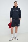 Кофта Tommy Hilfiger чоловіча колір синій з капюшоном з принтом (3035463)