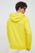 Кофта Tommy Hilfiger чоловіча колір жовтий з капюшоном однотонна
