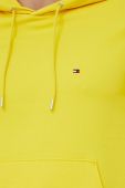 Кофта Tommy Hilfiger чоловіча колір жовтий з капюшоном однотонна