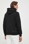 Кофта Karl Lagerfeld чоловіча колір чорний з капюшоном з аплікацією (3257560)