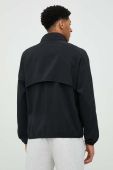 Вітровка Reebok колір чорний перехідна oversize