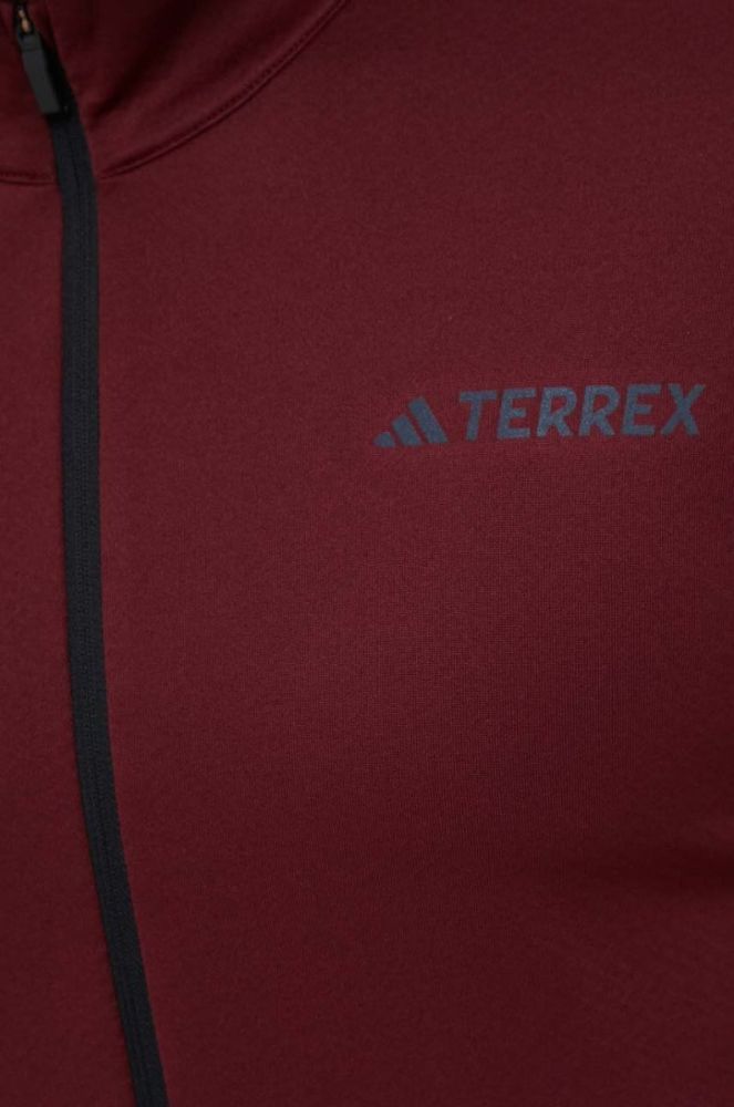 Спортивна кофта adidas TERREX Multi колір бордовий однотонна (3235358) фото 5