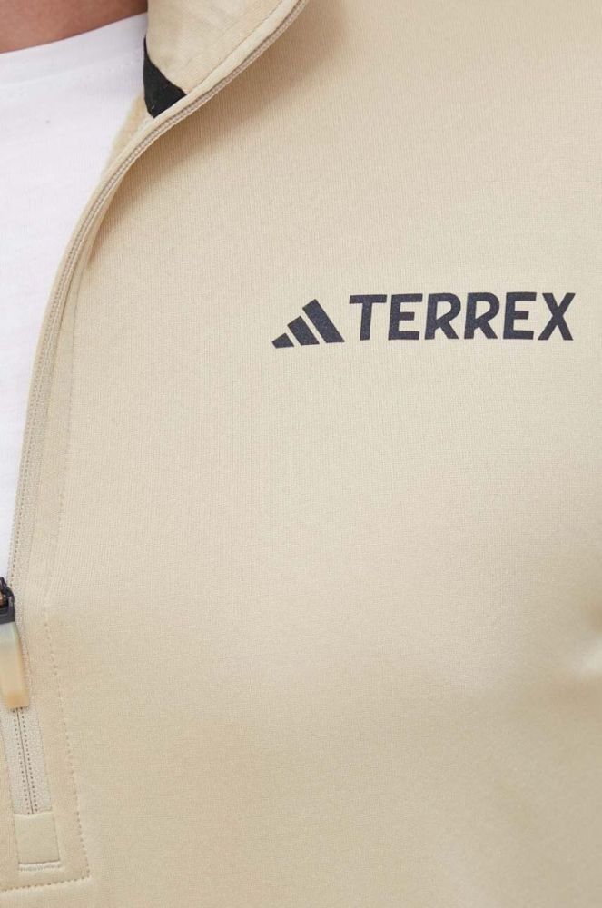 Спортивна кофта adidas TERREX Multi колір бежевий однотонна фото 4