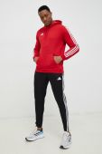 Кофта adidas Performance Tiro 23 колір червоний з капюшоном з аплікацією