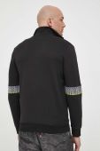 Кофта BOSS BOSS GREEN чоловіча колір чорний з аплікацією (3252811)