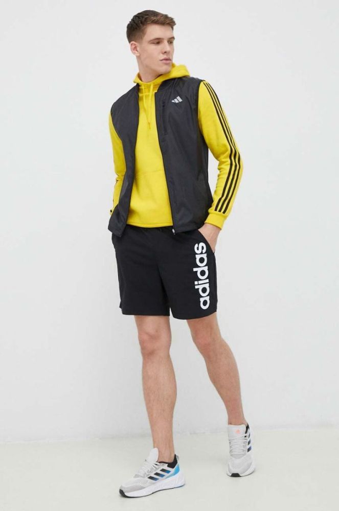 Кофта adidas Performance Tiro 23 колір жовтий з капюшоном з аплікацією фото 2