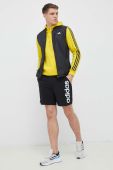 Кофта adidas Performance Tiro 23 колір жовтий з капюшоном з аплікацією