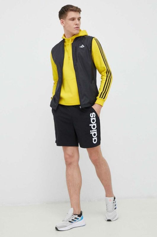 Кофта adidas Performance Tiro 23 колір жовтий з капюшоном з аплікацією фото 2