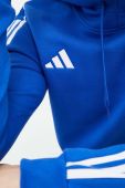 Кофта adidas Performance Tiro 23 з капюшоном з аплікацією колір блакитний