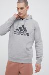 Кофта adidas чоловіча колір сірий з капюшоном з принтом (3147318) Кофта adidas чоловіча колір сірий з капюшоном з принтом (3147318)