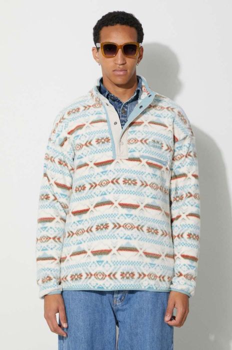 Спортивна кофта Columbia Helvetia візерунок колір блакитний