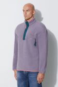 Кофта Columbia чоловіча колір фіолетовий однотонна 1889853-849