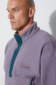 Кофта Columbia чоловіча колір фіолетовий однотонна 1889853-849