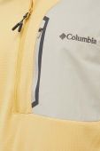 Спортивна кофта Columbia Triple Canyon колір жовтий однотонна