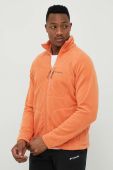 Спортивна кофта Columbia Fast Trek II чоловіча колір помаранчевий однотонна