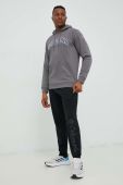 Кофта Columbia чоловіча колір сірий з капюшоном з аплікацією 1681664.SS23-350