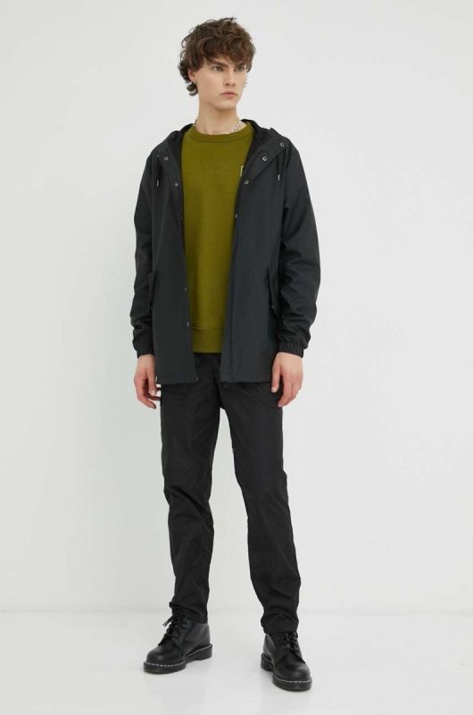 Кофта G-Star Raw чоловіча колір зелений з аплікацією (3238021) фото 2