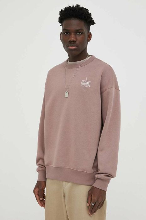 Кофта G-Star Raw чоловіча колір червоний з аплікацією