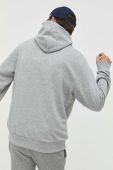 Кофта New Era чоловіча колір сірий з капюшоном однотонна