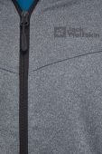 Спортивна кофта Jack Wolfskin Fortberg Fz колір сірий меланж