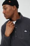 Кофта Quiksilver чоловіча колір сірий однотонна (2960626) Кофта Quiksilver чоловіча колір сірий однотонна (2960626)