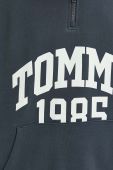 Кофта Tommy Jeans чоловіча колір сірий з принтом