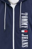 Кофта Tommy Jeans чоловіча колір синій з капюшоном з аплікацією (3043482)