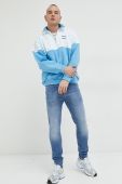 Кофта Tommy Jeans чоловіча  візерунок колір блакитний (2979546)