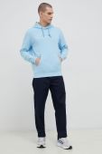 Кофта Champion чоловіча з капюшоном однотонна колір блакитний (3077162)