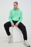 Кофта Champion чоловіча колір зелений з капюшоном однотонна (3073496)