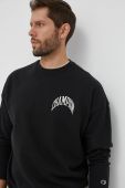 Кофта Champion чоловіча колір чорний з принтом