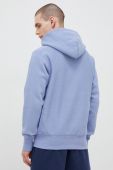 Кофта Champion чоловіча з капюшоном меланж колір блакитний