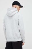 Кофта Champion чоловіча колір сірий з капюшоном меланж