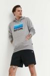 Кофта Rip Curl чоловіча колір сірий з капюшоном з принтом (3212734) Кофта Rip Curl чоловіча колір сірий з капюшоном з принтом (3212734)