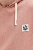 Кофта Rip Curl чоловіча колір рожевий з капюшоном однотонна