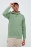 Кофта Helly Hansen чоловіча колір зелений з капюшоном з аплікацією 53924-699 Кофта Helly Hansen чоловіча колір зелений з капюшоном з аплікацією 53924-699