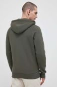 Кофта Peak Performance чоловіча колір зелений з капюшоном однотонна (3216429)
