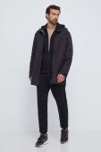 Кофта Peak Performance чоловіча колір чорний з капюшоном однотонна (3600221)