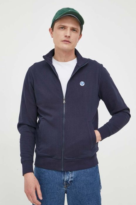 Кофта North Sails чоловіча колір синій меланж