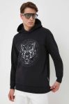 Кофта PLEIN SPORT чоловіча колір чорний з капюшоном з принтом (3187879) Кофта PLEIN SPORT чоловіча колір чорний з капюшоном з принтом (3187879)
